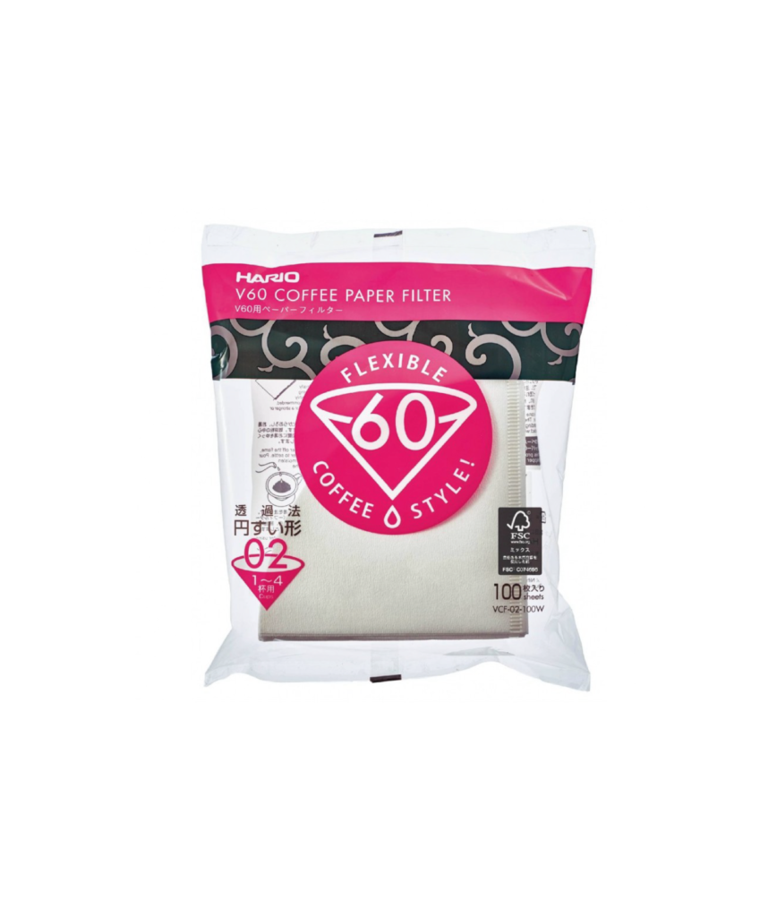 Hario V60 02 paper filters 100 pcs.