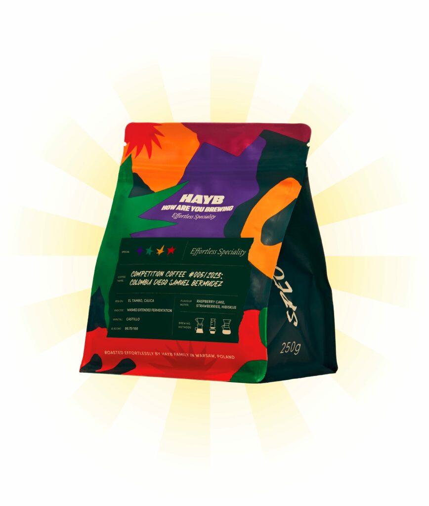 competition special 005 2023 glow HAYB COMPETITION COFFEE 3005/2023: COLOMBIA DIEGO SAMUEL BERMUDEZ