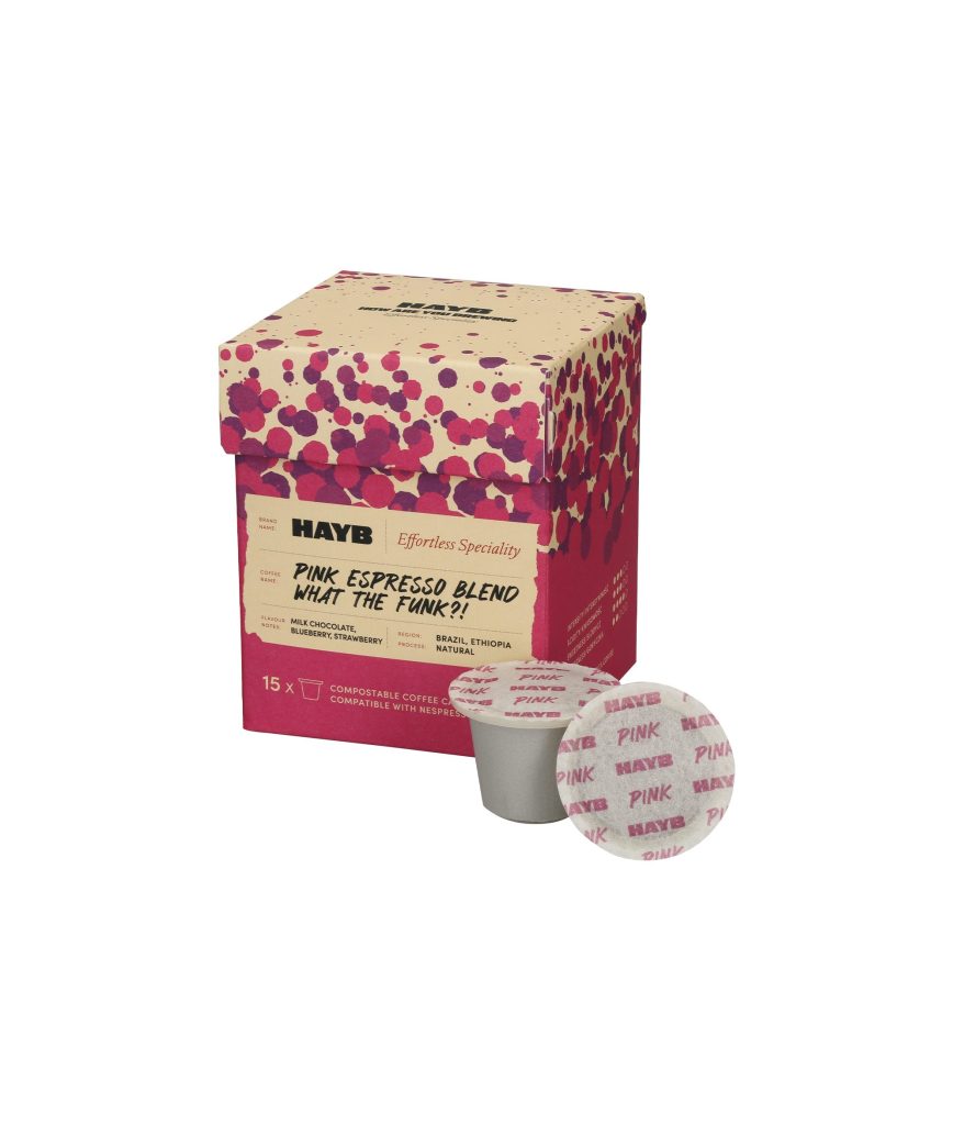 Pink Espresso Blend WTF?! - Compostable Capsules for Nespresso® 15 pcs.