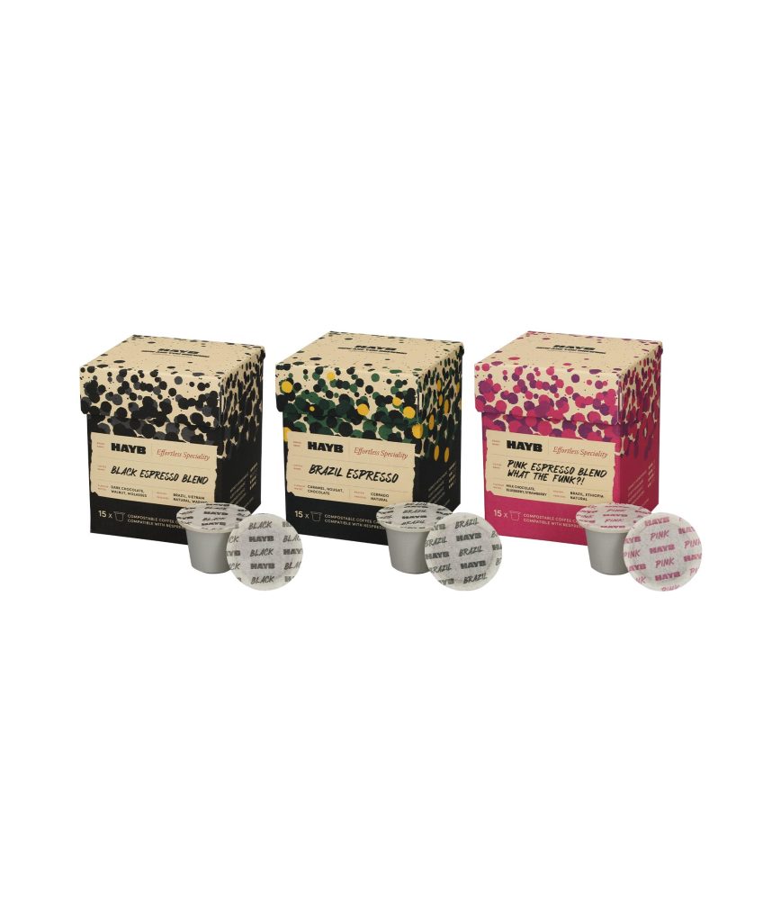 Capsules HAYB Starter Pack  - set of compostable capsules