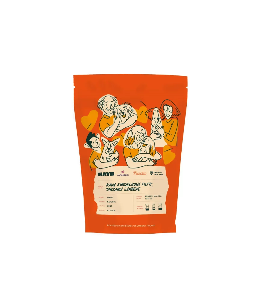 Tanzania Sambewe - Dog Shelter Coffee "Kundelkowa" Filter